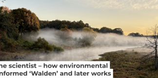 Henry David Thoreau investigated the Sudbury River as America’s first river scientist. Robert M. Thorson